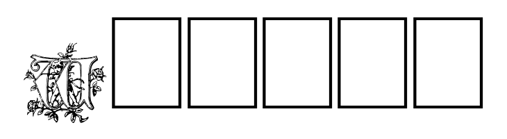 Cherubim Initials  Free Fonts Download