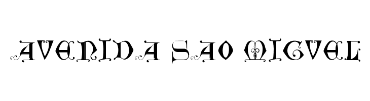 British Museum, 14th c.  Free Fonts Download