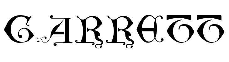 British Museum, 14th c.  Free Fonts Download