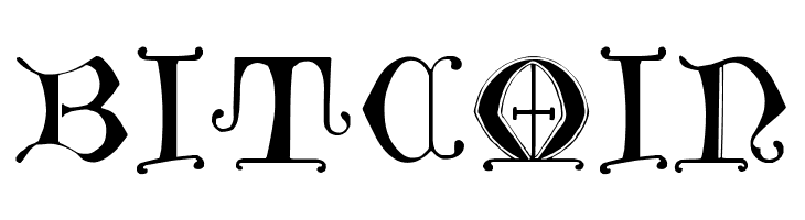 British Museum, 14th c.  Free Fonts Download