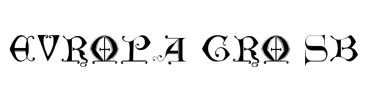 British Museum, 14th c.  Free Fonts Download