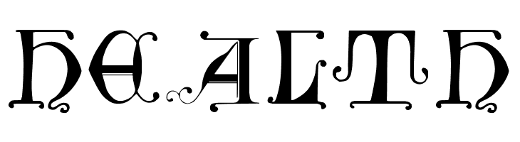 British Museum, 14th c.  Free Fonts Download