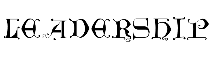 British Museum, 14th c.  Free Fonts Download