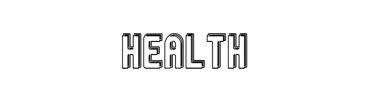 GM Exp Offset Doubleoutline  Free Fonts Download