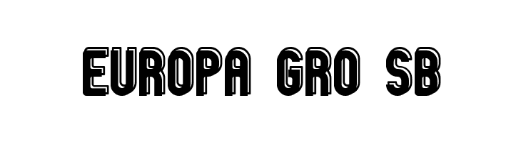 GM Exp Offset Outline  Free Fonts Download