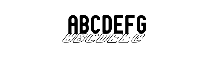 GM Exp Shadow outline  Free Fonts Download