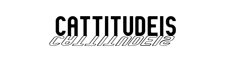 GM Exp Shadow outline  Free Fonts Download