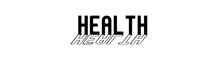 GM Exp Shadow outline  Free Fonts Download