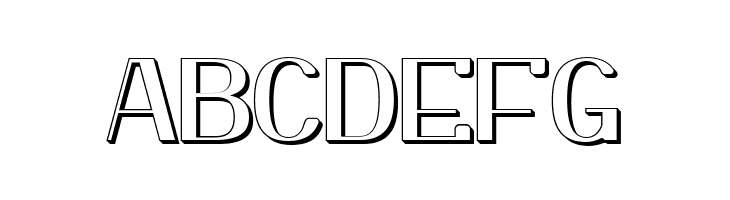 Yiggivoo Unicode 3D  Free Fonts Download