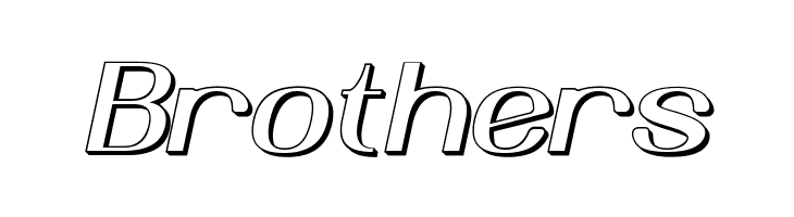 Yiggivoo Unicode 3D Italic  Free Fonts Download