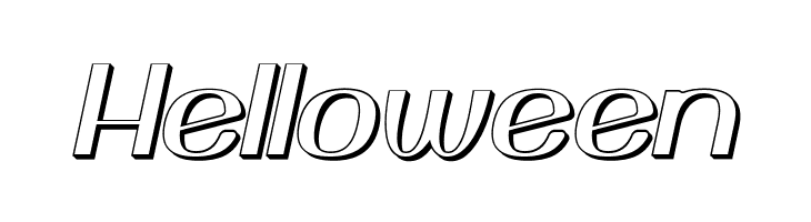 Yiggivoo Unicode 3D Italic  Free Fonts Download