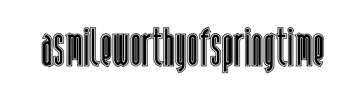 AndironOutline  Free Fonts Download