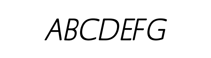 MankSans-MediumOblique  Free Fonts Download