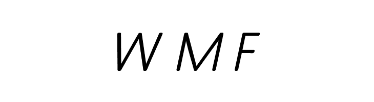 MankSans-MediumOblique  Free Fonts Download