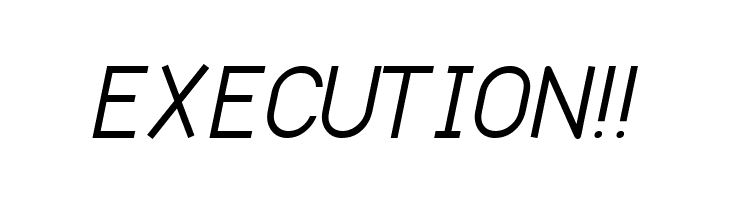 Dustismo  Italic  Free Fonts Download