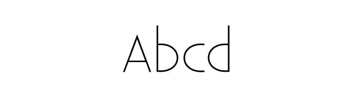 Existence-Light  Free Fonts Download