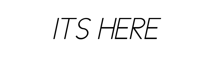 Cicle Fina Italic  Free Fonts Download