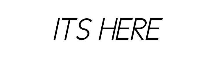 Cicle Semi Italic  Free Fonts Download