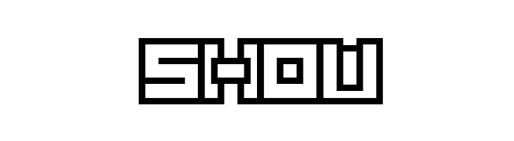 D3 Superimposism Outline  Free Fonts Download