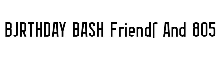 Berlin Email Wide Semibold  Free Fonts Download