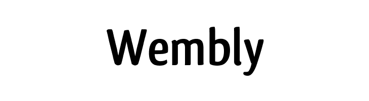 Wembly Qlassik Bold Font