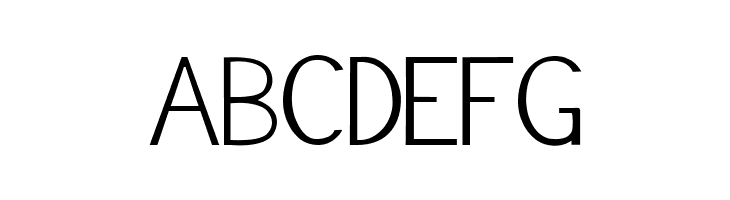 ABCDEFG JacksFont Font