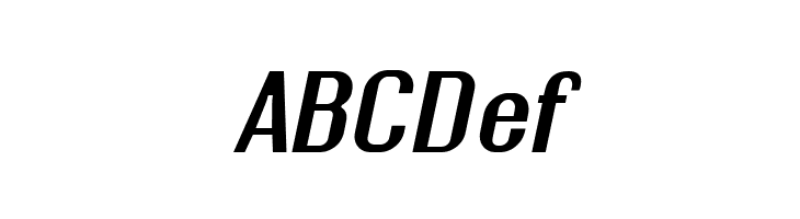 Rollout Semibold Oblique  Free Fonts Download