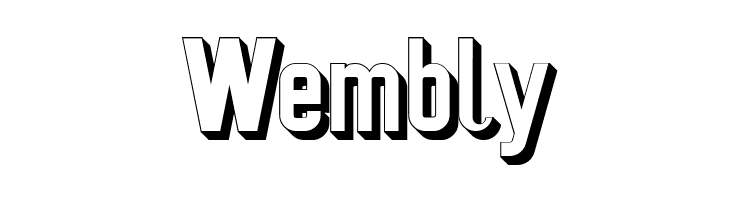 Preussische VI 9 Schatten  Free Fonts Download