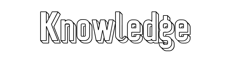 Preussische VI 9 Schatten-Linie  Free Fonts Download