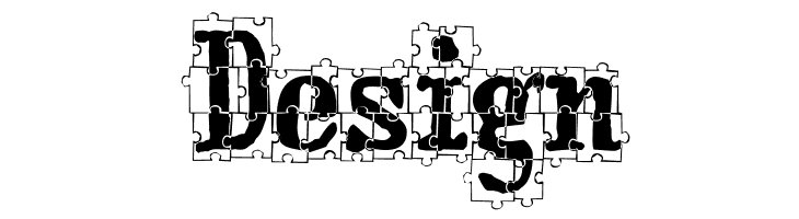 puzzleface le monde  Free Fonts Download