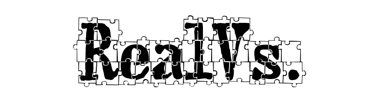 puzzleface le monde  Free Fonts Download