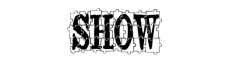 puzzleface le monde  Free Fonts Download