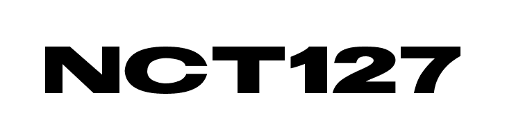NCT127 TS Block Bold Font
