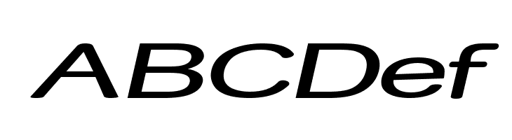 Street - Expanded Italic  Free Fonts Download