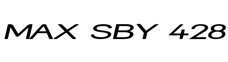 Street - Expanded Italic  Free Fonts Download