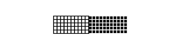 Pica Hole - Grids  Free Fonts Download