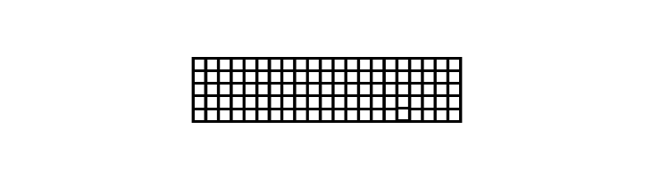 Pica Hole - Grids  Free Fonts Download