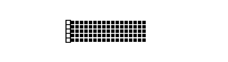 Pica Hole - Grids  Free Fonts Download