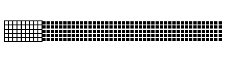 Pica Hole - Grids  Free Fonts Download