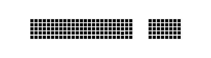 Pica Hole - Grids  Free Fonts Download