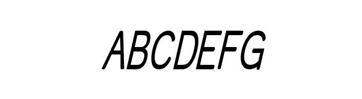 Street - Thin Italic  Free Fonts Download