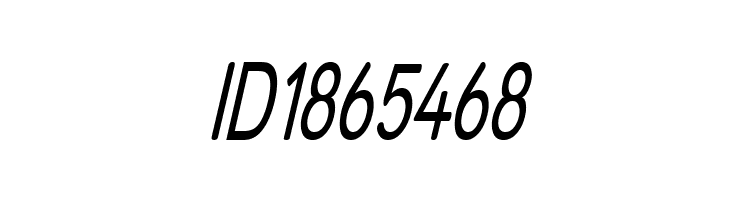 Street - Thin Italic  Free Fonts Download