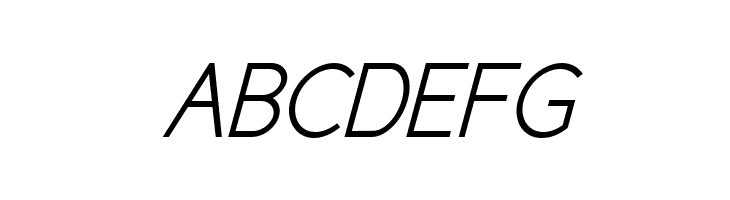 New Cicle Semi Italic  Free Fonts Download