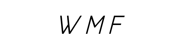 New Cicle Semi Italic  Free Fonts Download