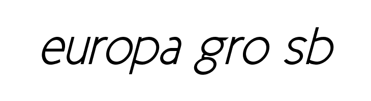 New Cicle Semi Italic  Free Fonts Download