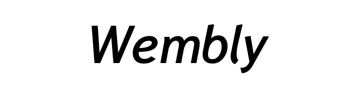 WendelinHalbfettKursiv  Free Fonts Download