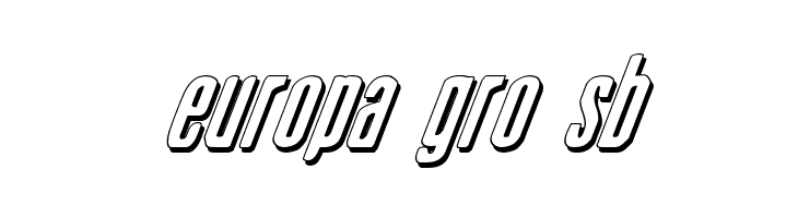 Sister Europe Shadow Italic  Free Fonts Download