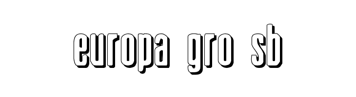 Sister Europe Shadow  Free Fonts Download