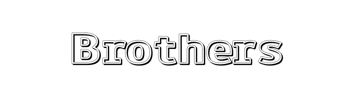 Paneuropa Crash barrier Black  Free Fonts Download