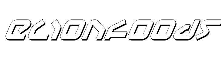 Yahren Shadow Italic  Free Fonts Download